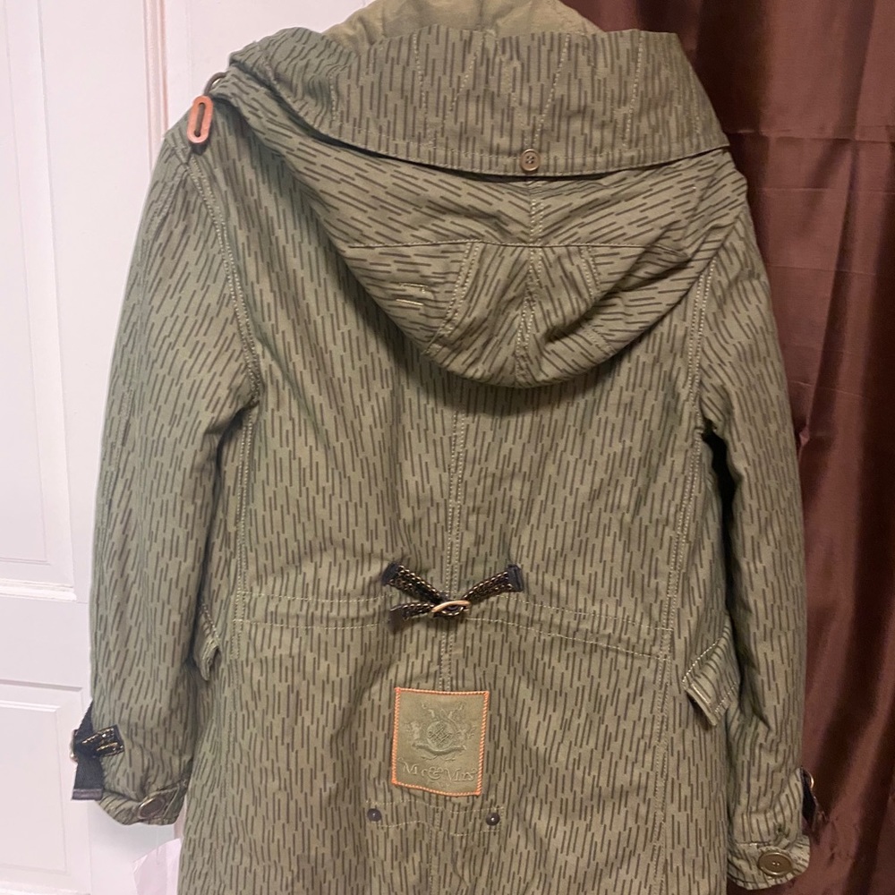 COPY - Olive Green MidLength Parka